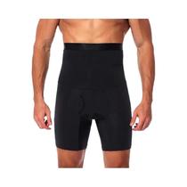Shorts Modeladores De Compressão Masculinos De Cintura Alta Com Controle De Abdômen E Efeito Redutor