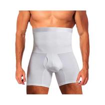 Shorts Modeladores Masculinos De Cintura Alta Com Compressão E Controle De Barriga