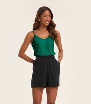 Shorts Moletinho Basic Rovitex Preto