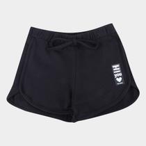 Shorts Moletinho Infantil Pulla Bulla Básico Feminino