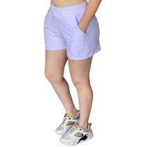 Shorts Moletom Feminino Kit 2 Shorts Moletinho Colors