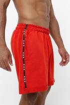Shorts Moletom Vermelho Cor:VermelhoTamanho:G