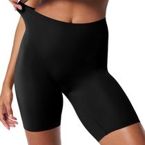 Shorts no meio da coxa SPANX Tummy Control Anti-Chafe, pretos, tamanho único Shorts no meio da coxa SPANX Tummy Control Anti-Chafe, pretos, tamanho único