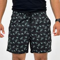 Shorts Oceano Microfibra Estampado Masculino Shorts Oceano Microfibra Estampado Masculino