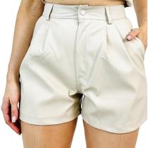 Shorts Pacific Blue em P.U Feminino