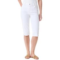 Shorts para mujer Gloria Vanderbilt Dalia Skimmer Blanco Vintage Shorts para mujer Gloria Vanderbilt Dalia Skimmer Blanco Vintage