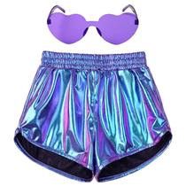 Shorts Perfashion Shiny Dance Girls, tamanho 8, fantasia de Halloween
