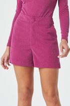 Shorts PKS Lurex Rosa Pink