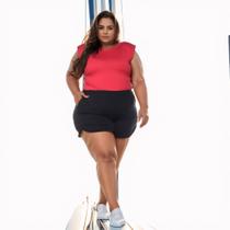 Shorts PLUS SIZE Confort Bolsos Viscolycra do tam 46 ao 60 Shorts PLUS SIZE Confort Bolsos Viscolycra do tam 46 ao 60
