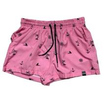 Shorts Praia Fem Três Trevo - Ocean Rosa