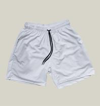 Shorts Praia Masculino Elastano Premium WSS Basic Branco Shorts Praia Masculino Elastano Premium WSS Basic Branco