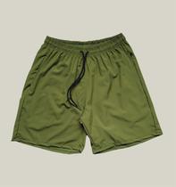 Shorts Praia Masculino Elastano WSS Basic Verde Militar Shorts Praia Masculino Elastano WSS Basic Verde Militar