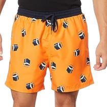 Shorts Praia Masculino Estampado Hering