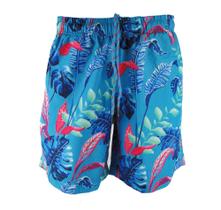 Shorts Praia Masculino Floral Tactel Calçao Piscina - Tecido Premium Grosso - Costura Reforçada