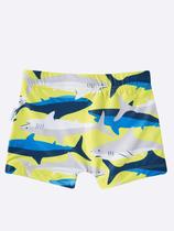 Shorts Praia Shark Kids Tip Top