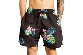 Shorts Praia Surfly SHT034 - Preto