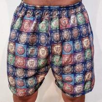 Shorts Praia Tactel Estampado Pierry Lohan - BT11