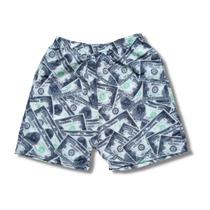 Shorts Praia Tactel Estampado Pierry Lohan - ST09 Shorts Praia Tactel Estampado Pierry Lohan - ST09
