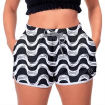 Shorts Premium Calcada Rj Preta W2 (feminino)