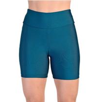 Shorts preto de academia feminino justo slim treino liso run