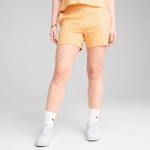 Shorts Puma ESS Small NO. 1 Logo 5 Feminino Laranja