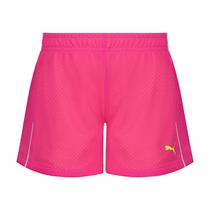 Shorts PUMA Girls' Little Active Pink Glo tamanho 6