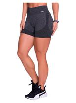Shorts Push Up Selene Sport 20924.001 Feminino Fitness Sem Costura Microfibra T. P/GG Shorts Push Up Selene Sport 20924.001 Feminino Fitness Sem Costura Microfibra T. P/GG
