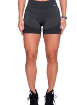 Shorts Push Up Selene Sport 20924.001 Feminino Fitness Sem Costura Microfibra T. P/GG