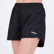 Shorts Rainha Franzido Flow Feminino Preto Shorts Rainha Franzido Flow Feminino Preto