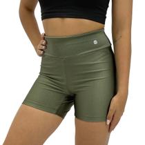 Shorts Rosa Bellla Malha Elastica em Cirre