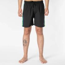Shorts RVCA Bonete Preto Shorts RVCA Bonete Preto