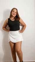 Shorts Saia de Alfaiataria Off White