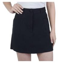 Shorts Saia Feminino Autenticada Alfaiataria Preta - 7650 Shorts Saia Feminino Autenticada Alfaiataria Preta - 7650