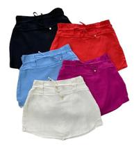 Shorts saia feminino moda blogueira