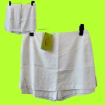 Shorts saia feminino off White beijo pintado verão Shorts saia feminino off White beijo pintado verão