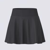 Shorts Saia Fila Life Feminino Preto Shorts Saia Fila Life Feminino Preto