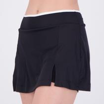 Shorts Saia Fila Regular Tennis Sports Club Feminino Preto Shorts Saia Fila Regular Tennis Sports Club Feminino Preto