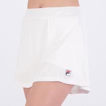 Shorts Saia Fila Tennis Basic Feminina Branco Shorts Saia Fila Tennis Basic Feminina Branco