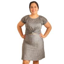 Shorts Saia Fitness Plus size do G1 ao G4 em suplex moda evangélica