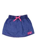 Shorts Saia Infantil Jeans Grow Up Shorts Saia Infantil Jeans Grow Up