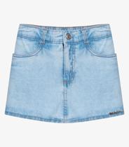 Shorts Saia Infantil Jeans Trick Nick Azul