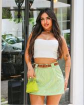 Shorts Saia Listrado Shorts Saia Listrado