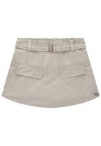 Shorts Saia Menina Nude Juvenil Vic Vicky