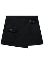 Shorts Saia Menina Preto Vic&Vicky