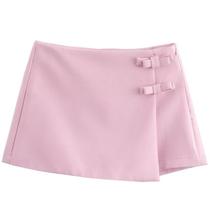 Shorts Saia Mini Feminino com Arco - Cintura Alta, Casual, Verão Shorts Saia Mini Feminino com Arco - Cintura Alta, Casual, Verão