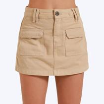 Shorts-Saia Sarja Infantil Feminino Poah Noah 54784