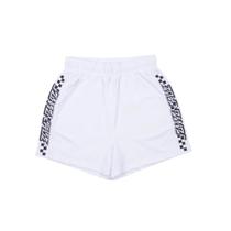 Shorts Santa Cruz Moletom Fem Intro Check Branco Shorts Santa Cruz Moletom Fem Intro Check Branco