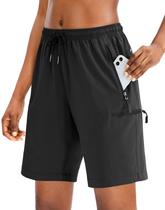 Shorts SANTINY 9" Secagem Rápida Leves para Caminhada Cargo Shorts SANTINY 9" Secagem Rápida Leves para Caminhada Cargo