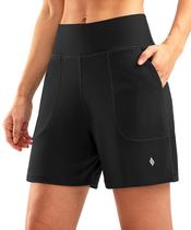 Shorts SANTINY Atlético Cintura Alta 15 cm com 4 Bolsos Shorts SANTINY Atlético Cintura Alta 15 cm com 4 Bolsos