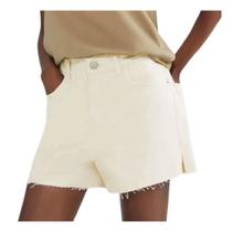 Shorts Sarja Feminino Hering Creme - HCB5NMCSN